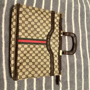 Gucci Monogram Canvas Portfolio